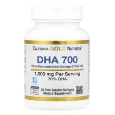 California Gold Nutrition, DHA 700 1,000 mg Softgels Capsules 