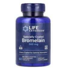 Life Extension, Specially-Coated Bromelain,500mg Capsules
