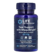 Life Extension, Tear Support with MaquiBright 60 mg Capsules 