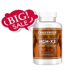 CrazyBulk HGH-X2 (HGH) Natural Alternative Capsules
