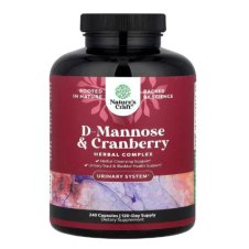 Nature's Craft, D-Mannose & Cranberry, Capsules