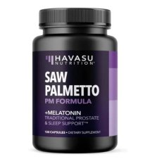 Saw Palmetto PM Melatonin 3mg Capsules 