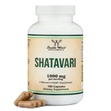 Double Wood Supplements, Shatavari, 1000 mg Capsules