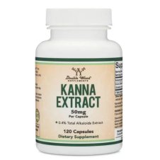 Double Wood Supplements, Kanna Extract, 50 mg Capsules