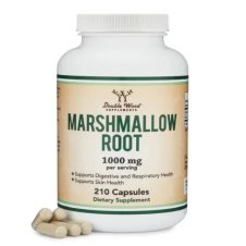 Double Wood Supplements, Marshmallow Root, 1000 mg Capsules 
