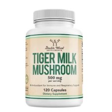 Double Wood Supplements, Tiger Milk Mushroom, 500 mg,  Capsules