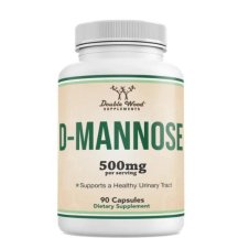 Double Wood Supplements, D-Mannose, 500 mg,  Capsules