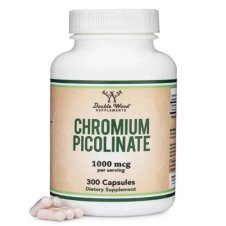 Double Wood Supplements, Chromium Picolinate, 1000 mcg Capsules