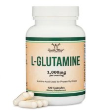 Double Wood Supplements, L-Glutamine, 1,000 mg  Capsules