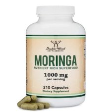 Double Wood Supplements, Moringa, 1000 mg Capsules