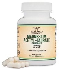 Double Wood Supplements, Magnesium Acetyl-Taurate, 700 mg  Capsules