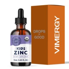 VIMERGY Kids USDA Organic Liquid Zinc 