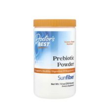 Doctor's Best, Prebiotic Powder, Sunfiber®, Unflavored, 7.4 oz (210 g) in Pakistan
