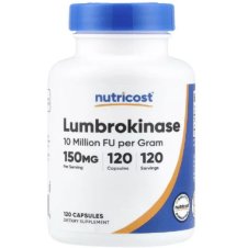 Nutricost, Lumbrokinase, 150 mg, 120 Capsules in Pakistan