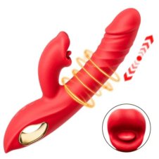Chloe - 4 In 1 Thrusting & Licking Biting G-spot Vibrator