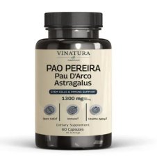 VINATURA Pao Pereira Pau D’Arco Astragalus 1300mg Capsules
