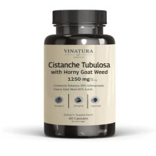 VINATURA Cistanche Tubulosa Horny Goat Weed 1250mg Capsules 
