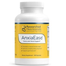 Researched Nutritionals AnxiaEase Stress and Mood Support Capsules 