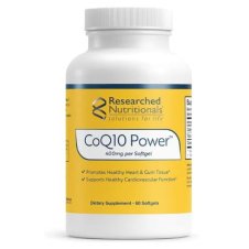 Researched Nutritionals CoQ10 Power 400mg Softgels