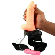 7 inch Vibrating Harness & Strap-On Dildos